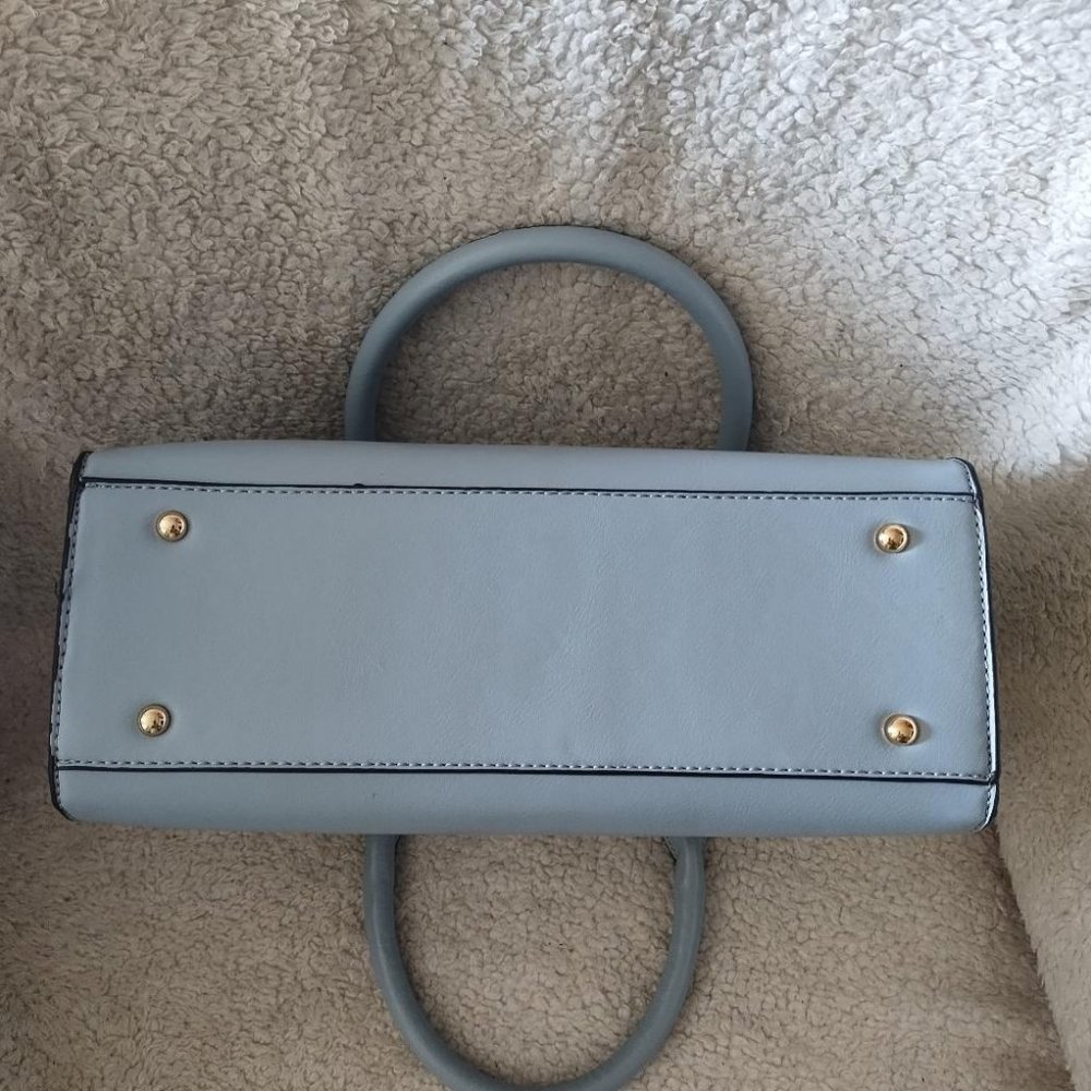 NWOT Blue No Brand Fashion Purse - Picture 8 of 9